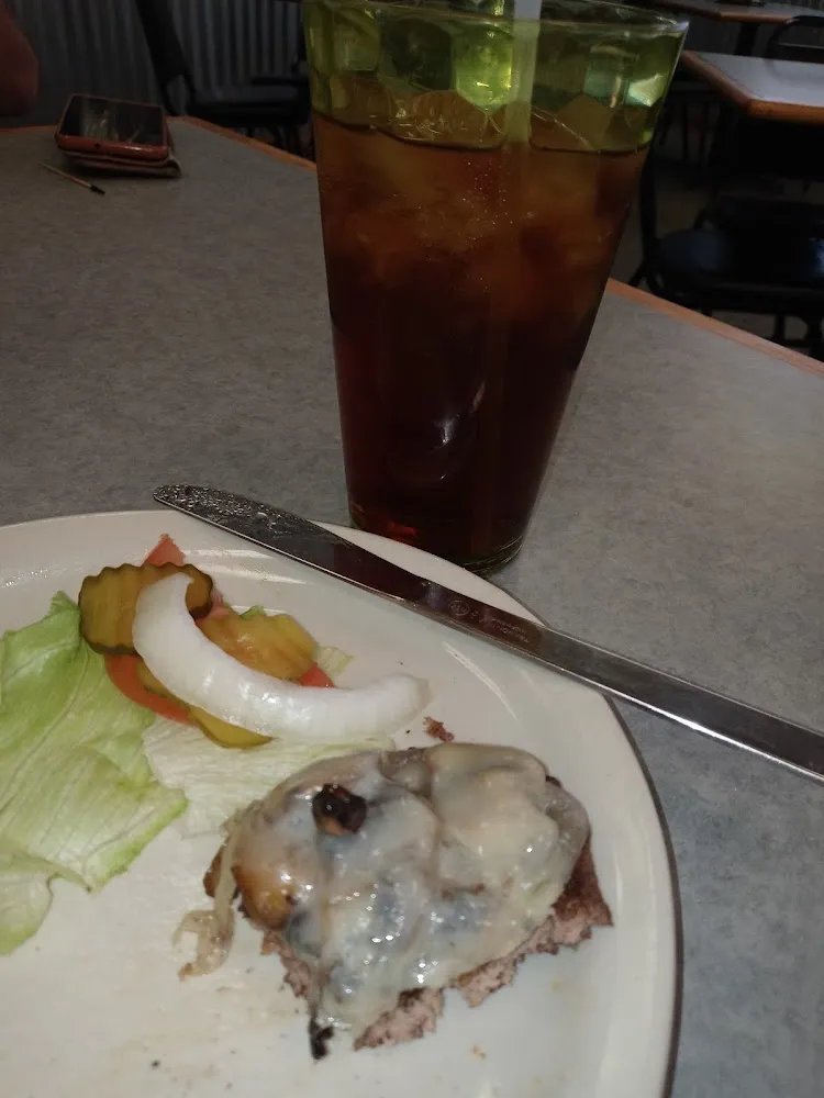 Swiss Mushroom Burger